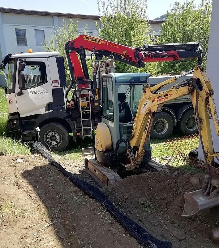 Transport von Schüttgütern in Niklasdorf im Bezirk Leoben